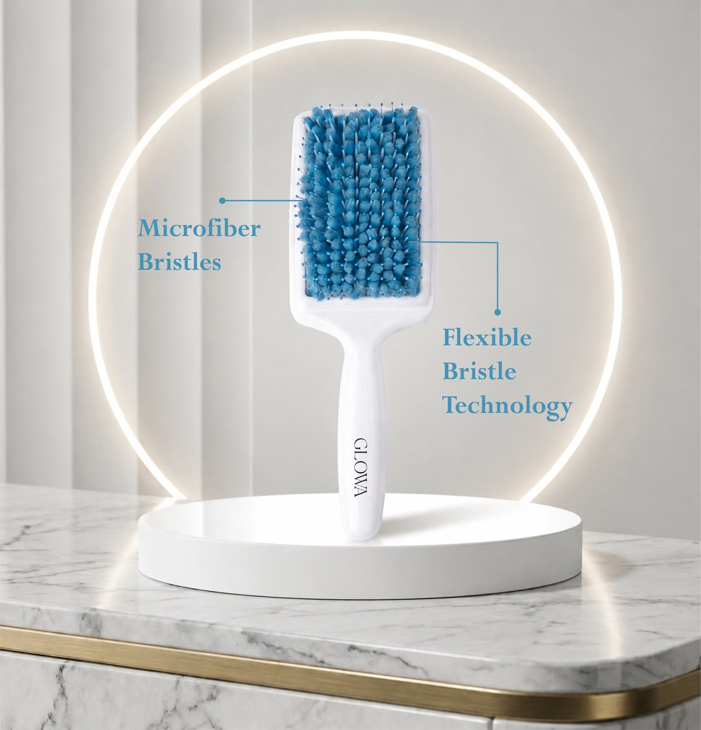 Microfiber Drying Hairbrush